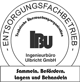 Zertifizierter Entsorgungsfachbetrieb